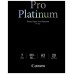 Papel fotografico canon pro platinum a3