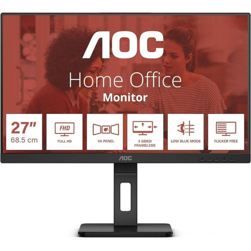 MONITOR 27" DP HDMI VGA AOC 27E3QAF AUDIO AUR FHD-DN17 MONITOR 27" DP HDMI VGA AOC 27E3QAF AUDIO AUR FHD