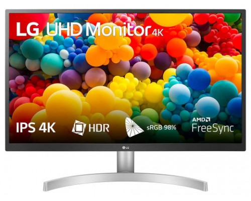 LG 27UL500P-W Monitor 27" IPS 4K 5ms HDMI DP Bco