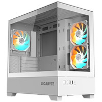 CAJA MICRO-ATX SEMITORRE GIGABYTE AORUS C201W ICE