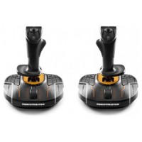 Thrustmaster T.16000M FCS SPACE SIM DUO Negro, Naranja USB Palanca de mando Analógico/Digital PC