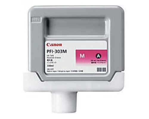 CANON IPF810/820 CARTUCHO DE TINTA MAGENTA PFI303M 330 ML