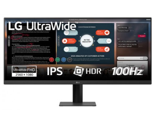 LG 29U511A-B pantalla para PC 73,7 cm (29") 2560 x 1080 Pixeles WFHD LCD Negro