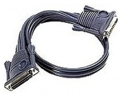 Aten Daisy Chain Cable, 5m cable para video, teclado y ratón (kvm) Negro