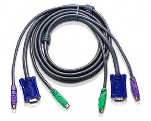 Aten 2L5003P cable para video, teclado y ratón (kvm) 3 m