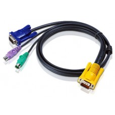 Aten Cable KVM PS/2 con SPHD 3 en 1 de 3 m