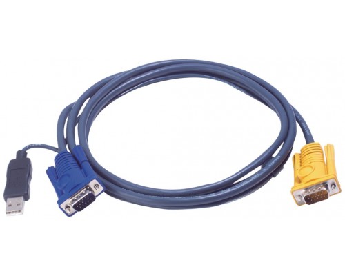 Aten 2L5203UP cable para video, teclado y ratón (kvm) Negro 3 m