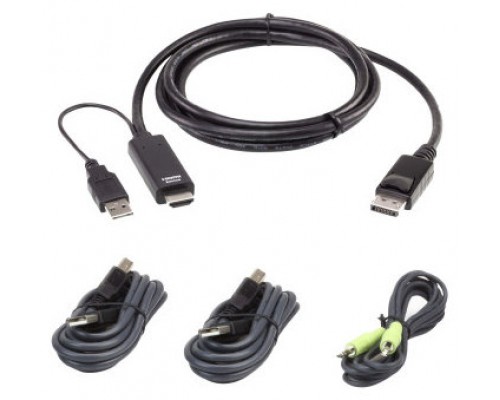 ATEN Kit de cable para conexión KVM seguro universal de 1,8 m