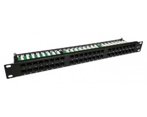 PATCH PANEL 48 PUERTOS 19" UTP KRONE CAT.6