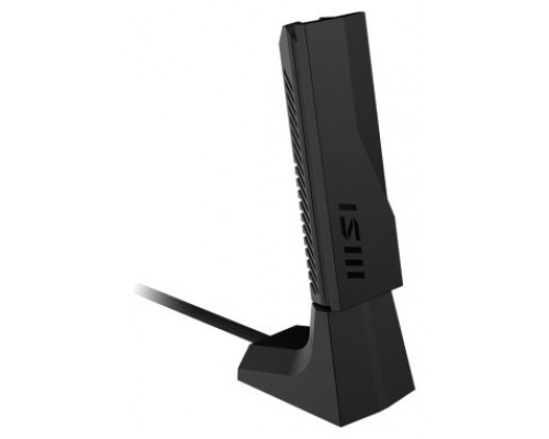 MSI BE6500 WiFi7 USB Stick - Dongle tarjeta y adaptador de interfaz USB 3.2 Gen 1 (3.1 Gen 1)
