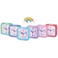 RELOJ DESPERTADOR NIÑOS TREVI SL 3047 RAINBOW ALARM MIX COLOR
