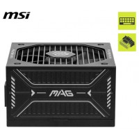FUENTE ALIMENTACION MSI MAG A750GLS PCIE5,PSU,750W,80 PLUS GOLD,MODULAR,120MM,ACTIVE PFC,PCI-E 5.0 (16 PIN)X1,PCI-E (6+2 PIN)X4,SATA (15 PIN)X5