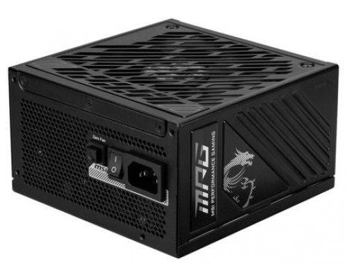 MSI MPG A1000GS PCIE5 unidad de fuente de alimentación 1000 W 24-pin ATX ATX Negro