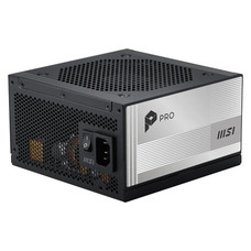 FUENTE ALIMENTACION MSI PRO A850PL PCIE5,PSU,850W,80 PLUS PLATINUM,MODULAR,120MM,ACTIVE PFC,1XPCI-E 5 (16PIN),3XPCI-E (6+2 PIN),6XSATA (15 PIN)