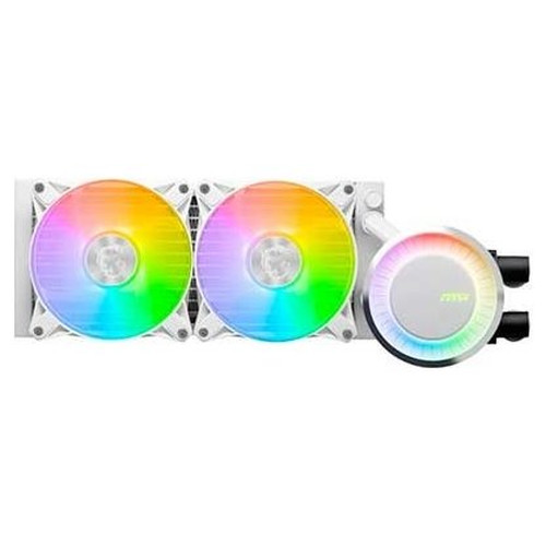 MSI MAG CORELIQUID E240 WHITE sistema de refrigeración para ordenador Placa base, Procesador Kit de refrigeración líquida 12 cm Blanco-MR21 MSI MAG CORELIQUID E240 WHITE sistema de refrigeración para ordenador Placa base, Procesador Kit de refrigeración líquida 12 cm Blanco