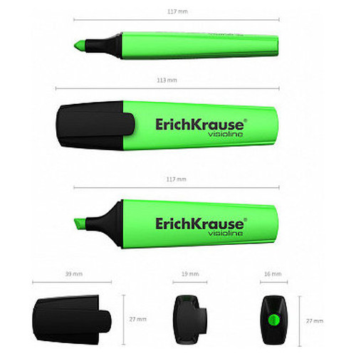 FLUORESCENTE VISIOLINE V-12, COLOR: VERDE ERICH KRAUSE 32497 (MIN10) (Espera 4 dias)-SX0 FLUORESCENTE VISIOLINE V-12, COLOR: VERDE ERICH KRAUSE 32497 (MIN10) (Espera 4 dias)
