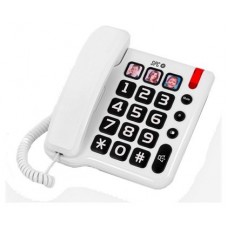 Telefono fijo spc comfort numbers blanco