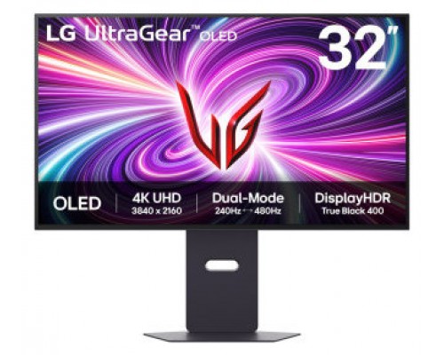 LG 32GX870A-B pantalla para PC 81,3 cm (32") 3840 x 2160 Pixeles 4K Ultra HD OLED Negro