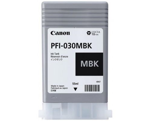 Cartucho canon pfi - 030 negro mate ta - 20ta - 20