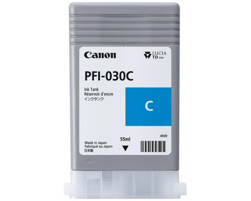 Cartucho canon pfi - 030 cian ta - 20ta - 20 mfp