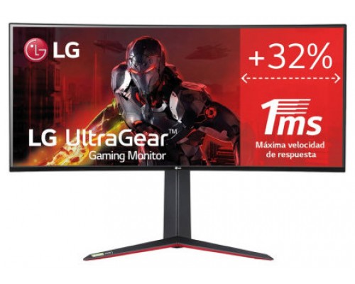 LG 34GN850P-B pantalla para PC 86,4 cm (34") 3440 x 1440 Pixeles Wide Quad HD LED Negro