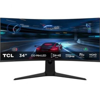 TCL 34R83Q Monitor 34" MiniLed 4K 170Hz 1ms Curv-89IA TCL 34R83Q Monitor 34" MiniLed 4K 170Hz 1ms Curv