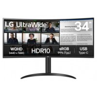 MONITOR LG 34WR50QK-B 34" ULTRAWIDE QHD 5MS NEGRO HDMI DP