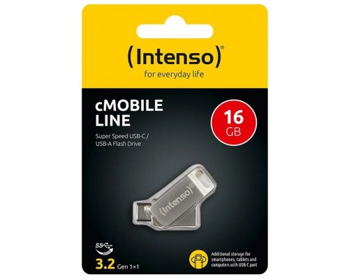 8Intenso Lápiz USB cMobile USB 3.0 + TypeC 128GB