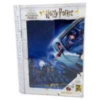 PUZZLE-LIBRO LENTICULAR HARRY POTTER Y RON EN EL F PRIME 3D 35628