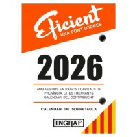 BLOC BUFFET 2026 EFICIENTE CATALAN INGRAF 356435 (Espera 4 dias)