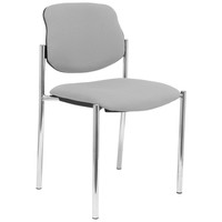 PIQUERAS Y CRESPO NOWY STYL Silla fija Styl bali gris chasis cromo-22SX PIQUERAS Y CRESPO NOWY STYL Silla fija Styl bali gris chasis cromo