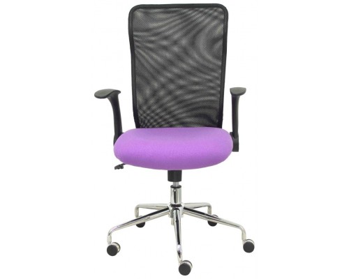 SILLA MINAYA RESPALDO MALLA NEGRO ASIENTO BALI LI