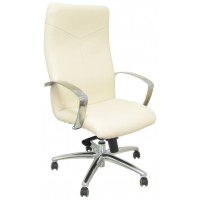 PIQUERAS Y CRESPO Sillon Caudete similpiel crema