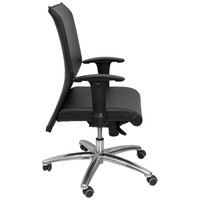 PIQUERAS Y CRESPO Sillon Albacete confidente similpiel negro-78SX PIQUERAS Y CRESPO Sillon Albacete confidente similpiel negro