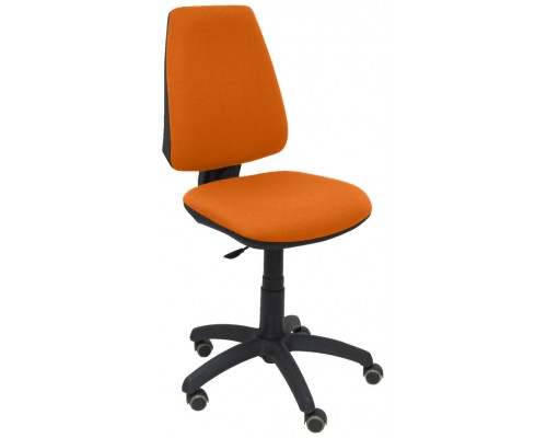 SILLA ELCHE CP BALI NARANJA RUEDAS DE PARQUET