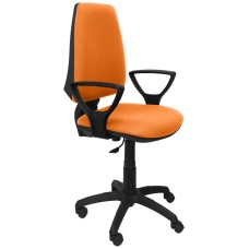 SILLA ELCHE CP BALI NARANJA BRAZOS FIJOS