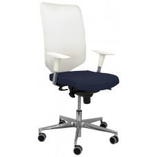 SILLA OSSA BLANCA BALI AZUL MARINO