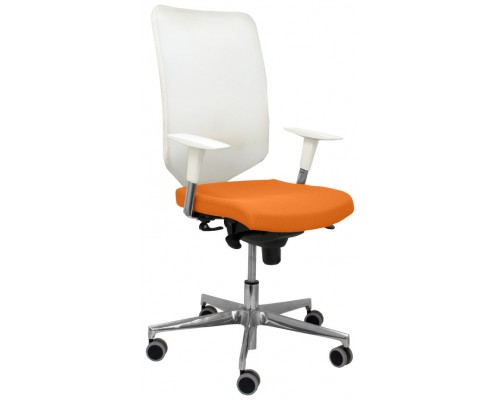 SILLA OSSA BLANCA BALI NARANJA