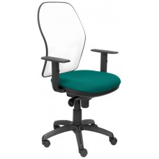 SILLA JORQUERA MALLA BLANCA ASIENTO BALI VERDE CL