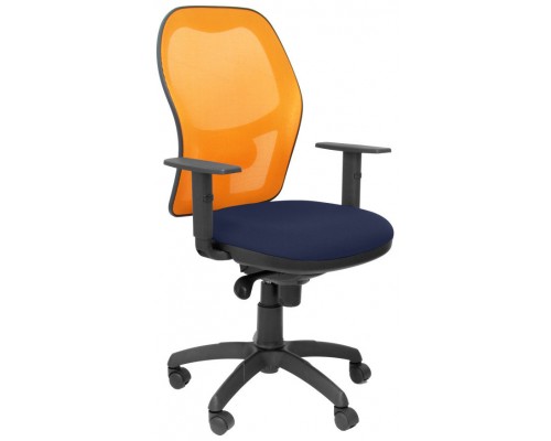 SILLA JORQUERA MALLA NARANJA ASIENTO BALI AZUL MA