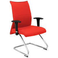 PIQUERAS Y CRESPO Sillon Albacete confidente patin bali rojo-78SX PIQUERAS Y CRESPO Sillon Albacete confidente patin bali rojo