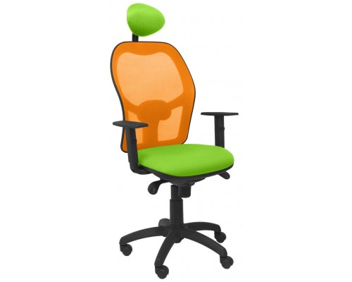 SILLA JORQUERA MALLA NARANJA ASIENTO BALI VERDE P