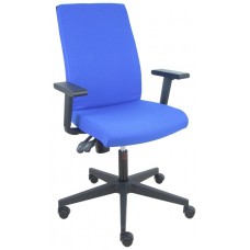SILLA LEZUZA ARAN AZUL CON BRAZOS REGULABLES