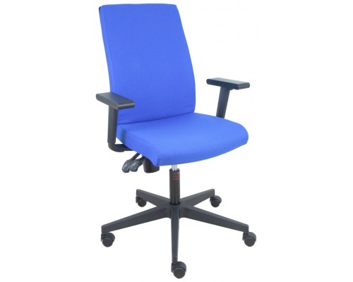 SILLA LEZUZA ARAN AZUL CON BRAZOS REGULABLES