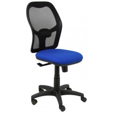 SILLA ALOCEN MALLA NEGRA ASIENTO BALI AZUL