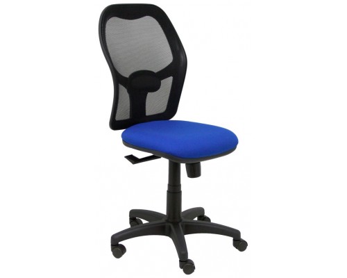 SILLA ALOCEN MALLA NEGRA ASIENTO BALI AZUL
