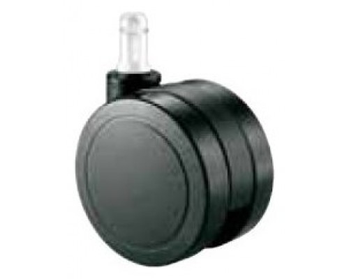 PACK 5 RUEDAS DE NAILON DE 65MM NEGRA