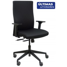 SILLA TO-STRIKE TAPIZADA EN COLOR NEGRO