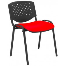 PACK 4 SILLAS PETROLA SIMILPIEL ROJO