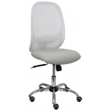 SILLA CILANCO BLANCA MALLA BLANCA ASIENTO BALI GRI